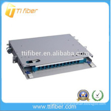 China factory supply 24 port fiber opitc ODF with SC UPC adapters
